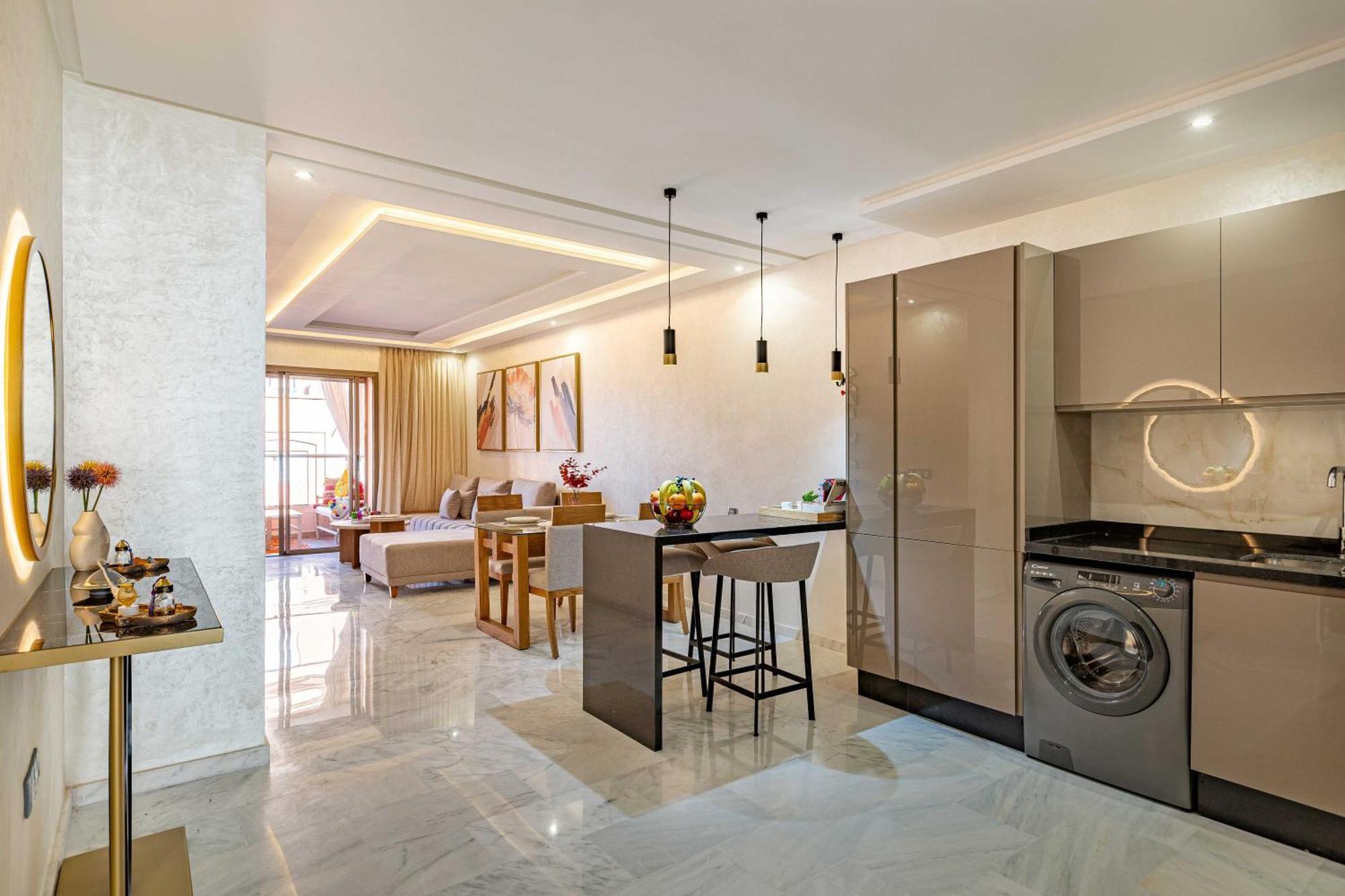 Magnifique Appartement Unique Et Central! Marrakesh Eksteriør billede