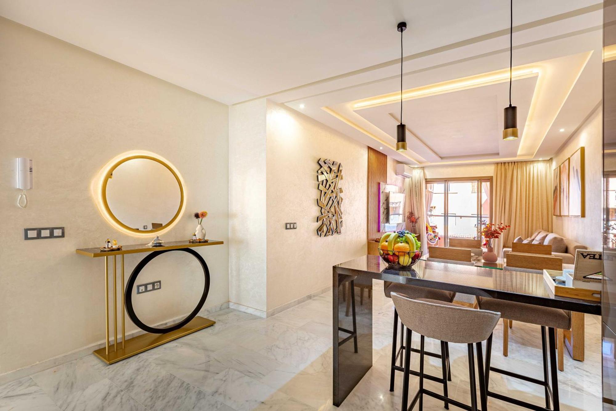 Magnifique Appartement Unique Et Central! Marrakesh Eksteriør billede