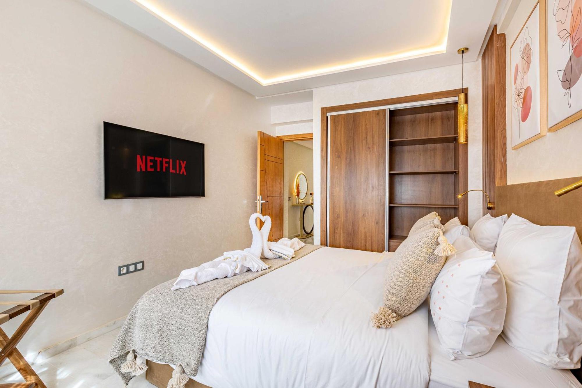 Magnifique Appartement Unique Et Central! Marrakesh Eksteriør billede