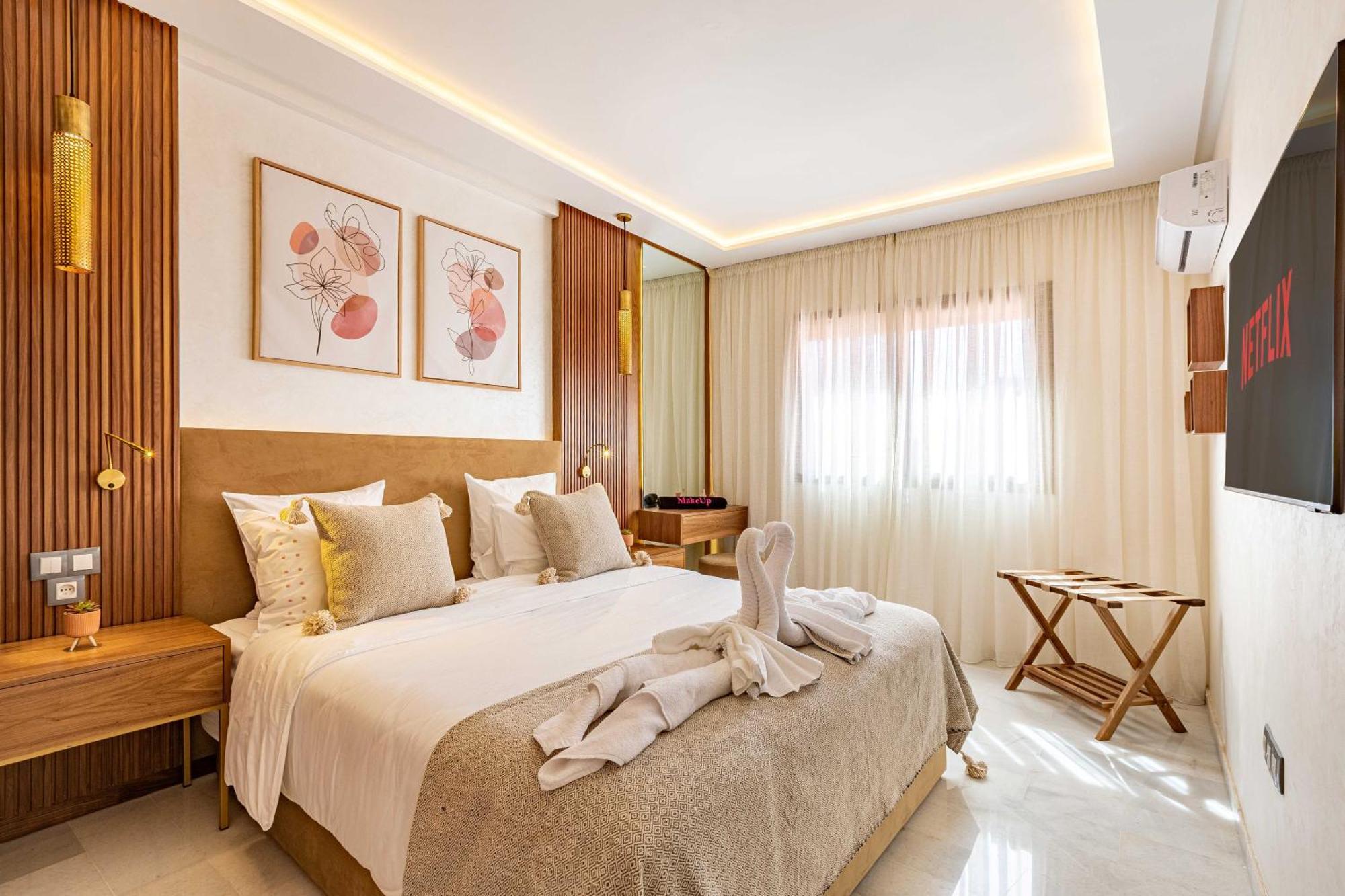 Magnifique Appartement Unique Et Central! Marrakesh Eksteriør billede
