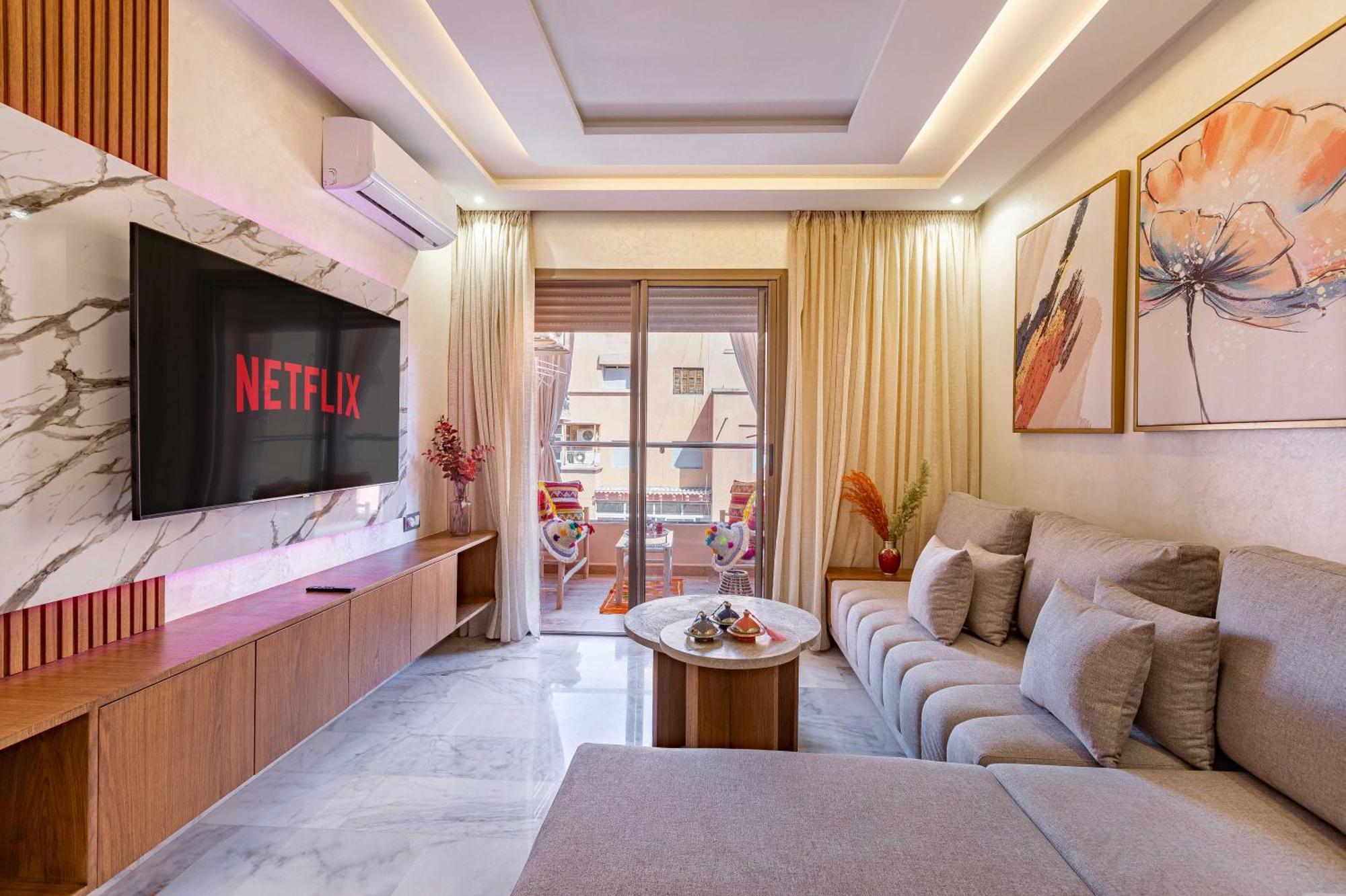 Magnifique Appartement Unique Et Central! Marrakesh Eksteriør billede